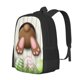 thumbnail image 1 of Disketp Brown Bunny Mochila Minimalista de Gran Capacidad, Mochila de Viaje para Escuela, Trabajo o Uso Diario, 1 of 6