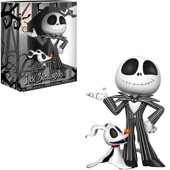 Funko 33551 Super Deluxe: Nightmare Before Christmas - Jack Skellington with Zero Collectible Figure, Standard, Multicolor Funko -