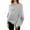 Gray, variant on Hoodies for Women Fall Sweaters for Women Asymmetric Draped Jumper Long Batwing Sleeve off The Shoulder Sweater Slouchy Knit Pullover S-XL