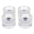 thumbnail image 1 of 4 Pcs Roues de Longboard Squelette 70mm Lueur Nuit 78A (Blanc), 1 of 8