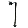 thumbnail image 1 of ALEKO Universal Keypad Gooseneck Mounting Post Black, 1 of 5