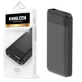 thumbnail image 1 of KINGLEEN G03) ( Banque d'Alimentation Portable 10000mAh à Double USB à Chargement Rapide - Noir, 1 of 5