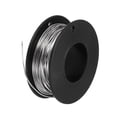 thumbnail image 3 of Uxcell 20 Gauge/0.8 mm Nichrome 80 Cr20Ni80 Heating Resistance Wire 49ft High Temperature for Electronic Components Repairing, Black, 3 of 6