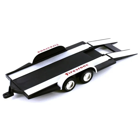 Showcasts Collectibles Car Trailer Firestone 1:24