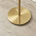 thumbnail image 5 of Brightech Lyra 71" LED Tree Floor Lamp for Mid-Century Modern, Contemporary, 3 Light Head Standing Lamp with Metal Cage Shade, Standing Pole Tall Lamp for Living Room, Bedroom - Brass, 5 of 9