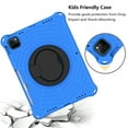 thumbnail image 5 of Dteck Kids Case for iPad Pro 11 inch 4th 3rd 2nd Gen,iPad Air 5th 4th Gen 10.9" Shockproof EVA Case 360° Rotating Stand Hand Grip Cover with Shoulder Strap for iPad Pro 11 2022/2021/2020/2018,Blue, 5 of 7