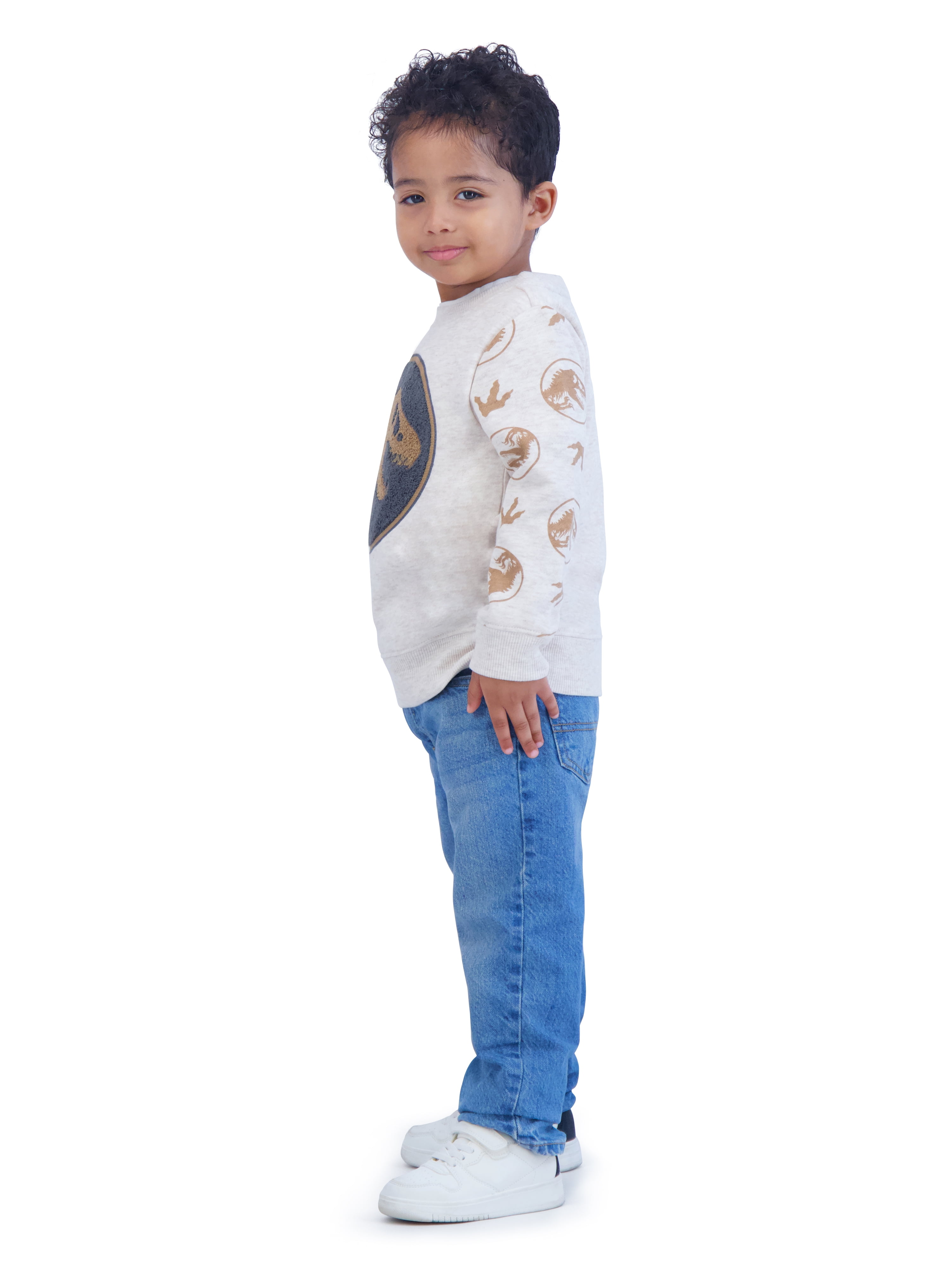 Jurassic World Toddler Boy Crewneck Sweatshirt, Sizes 12M-5T