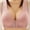 Pink bras, variant on Pimelu Bras for Women Push Up Bras Womens Push up Full Coverage Bras Ladies Front Closure One Piece No Wire Underwear Casual Plus Size Everyday Bralettes