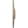 thumbnail image 4 of 40 1/4"OD x 3 1/8"P Small Classic Ceiling Medallion (Fits Canopies up to 10"), Hand-Painted Gobi Desert Crackle, 4 of 6