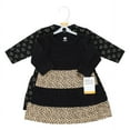 thumbnail image 2 of Hudson Baby Girl Cotton Dresses, Leopard Gold Heart, 14 Years, 2 of 4
