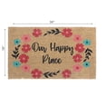 thumbnail image 3 of Maison Concepts Coir Door Mat Our Happy Place (18L X 30W X 1H), 3 of 3