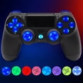 thumbnail image 6 of Multi-Colors Luminated D-pad Thumb Sticks LED Mod for PS4 Controller Replace, 6 of 10