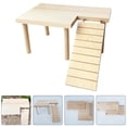thumbnail image 2 of Miangastore Interesting Chinchilla Toy Wear-resistant Rat Platform Ladder Delicate Hamster Platform, 2 of 8