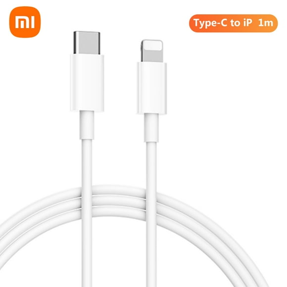 Xiaomi Type-C to iP Cable 2-in-1 Charging/Data Transmission Cable (1m) USB C Data Sync Cable