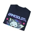thumbnail image 4 of Gamesolotl Axolotl Video Gamer Novelty Salamander Art TShirt, 4 of 4