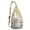 Beige-11, variant on Boho Starfish Sling Backpack – Tropical Ocean-Inspired Hiking Daypack with Watercolor Starfish and Seashells Design, Lightweight Waterproof Travel Bag for Beach, Camping, and Outdoor Use