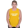 thumbnail image 4 of I Speak Fluent Sarcasm Humor Tank Top T Shirts Men Women Brisco Brands 2X, 4 of 5
