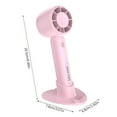 thumbnail image 3 of TopLLC Small Fan Handheld Portable Dormitory Mini Desktop Silent Fan Handheld Small Fan, 3 of 4