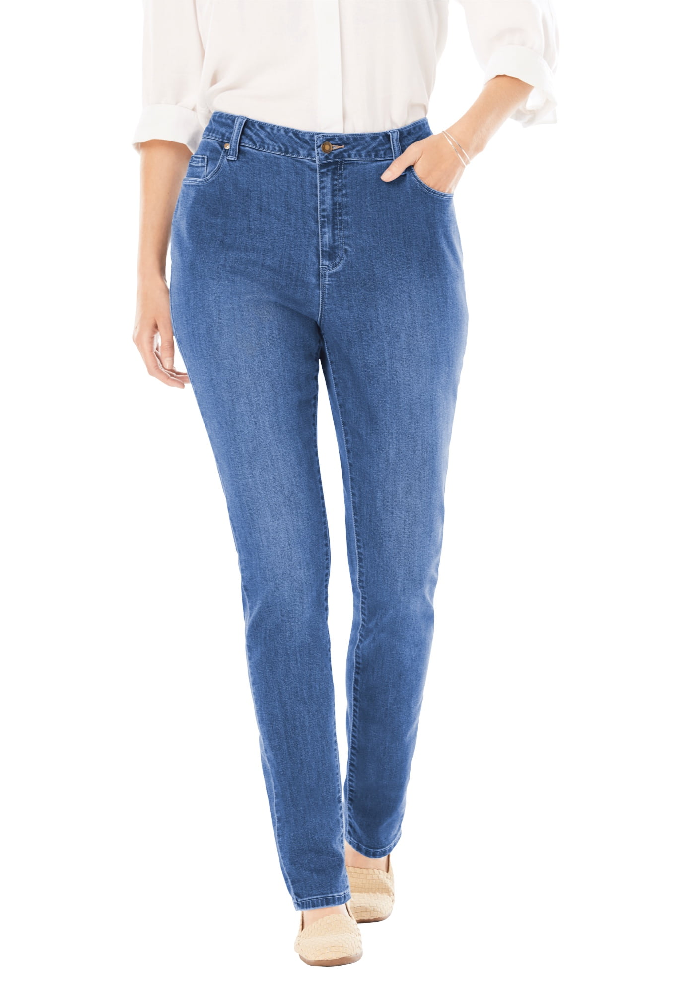 walmart plus size tall jeans