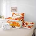 thumbnail image 6 of Homewish Hello Autumn 7-Piece Twin Bedding Sets,Fall Maples Bedding Comforter Set,Beige Orange Sheet Sets For Men Women,Ultra Soft Home Decor Reversible, 6 of 8