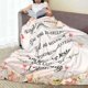 thumbnail image 4 of LHSHID Birthday Gift Blanket Flannel Soft and Comfortable Anti static Bed Sofa Blanket 60x80in, 4 of 6