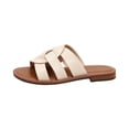 thumbnail image 2 of Women’s Open-Toe Hollow Flat Sandals, Comfortable Casual Slippers for Summer Beach & Outdoor Fashion, 40, 2 of 7