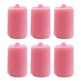 thumbnail image 2 of 6 rodillos de esponja para peinar el cabello, rizadores de peluquería de gran tamaño para mujeres y niñas, 2 of 9