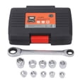 thumbnail image 2 of Box End Wrench Set, 14mm 19mm Ends 72 Teeth Ratchet Wrench  for Fasteners Turning, 2 of 7