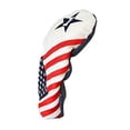thumbnail image 5 of USA 1 3 X Golf Headcover Patriot Vintage Retro Patriotic Driver Fairway Wood Head Cover, 5 of 11