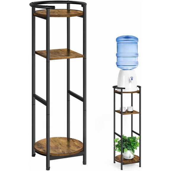 Water Bottle Holder 5 Gallon Water Jug Holder & Water Dispenser Jug Stand 3-Tier Drink Beverage Dispenser Holder