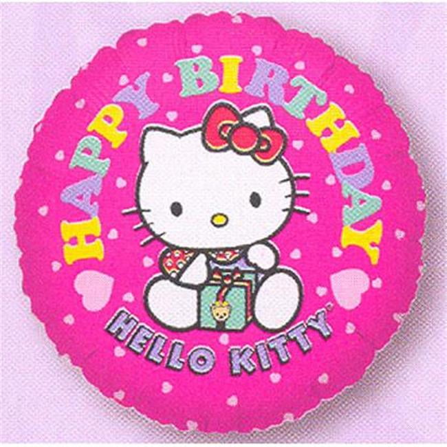 Loftus International A0-2510 18 in. Hello Kitty Birthday HX Balloon