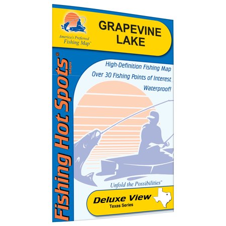Grapevine Lake Fishing Map - Walmart.com