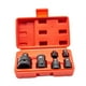 thumbnail image 3 of Juego de adaptadores de vaso de impacto de 6 piezas, juego de juntas de soporte de puntas de llave universal, herramientas de conversión de llaves, 3 of 9