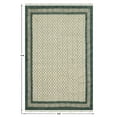 thumbnail image 3 of Casavani Handblock Printed Green Cotton Carpets Square Bedroom Dining Room Kitchen Area Rugs 9x9 feet, 3 of 6