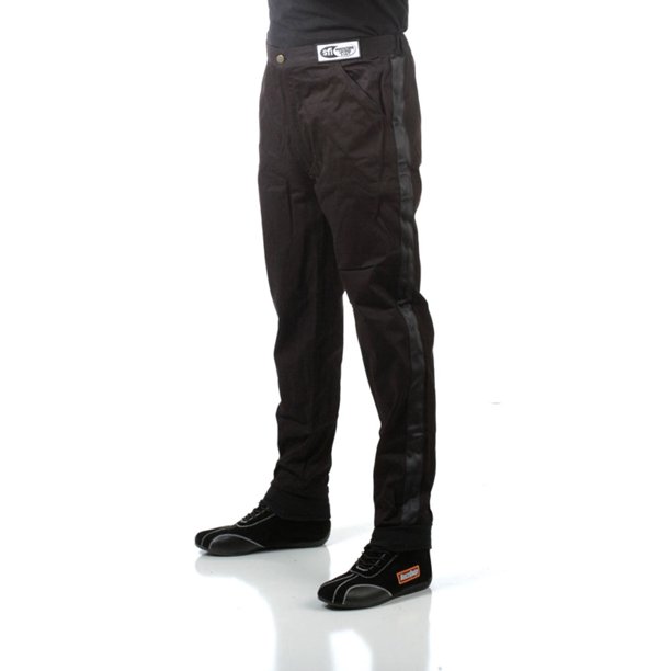 Racequip Safequip Black Medium 112 Series Driving Pants P/N 112003