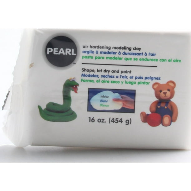 Pearl Paperclay 17.5oz White Air Dry Modeling Clay