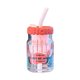 thumbnail image 2 of onlyliua Ofertas de Navidad Botella Deportiva de Gran Capacidad para Fitness, Materiales de Vidrio Comestibles, Tapa de Cierre a Prueba de Fugas, para Gimnasio, Exteriores, Trabajo de Oficina, 20,3 O, 2 of 6