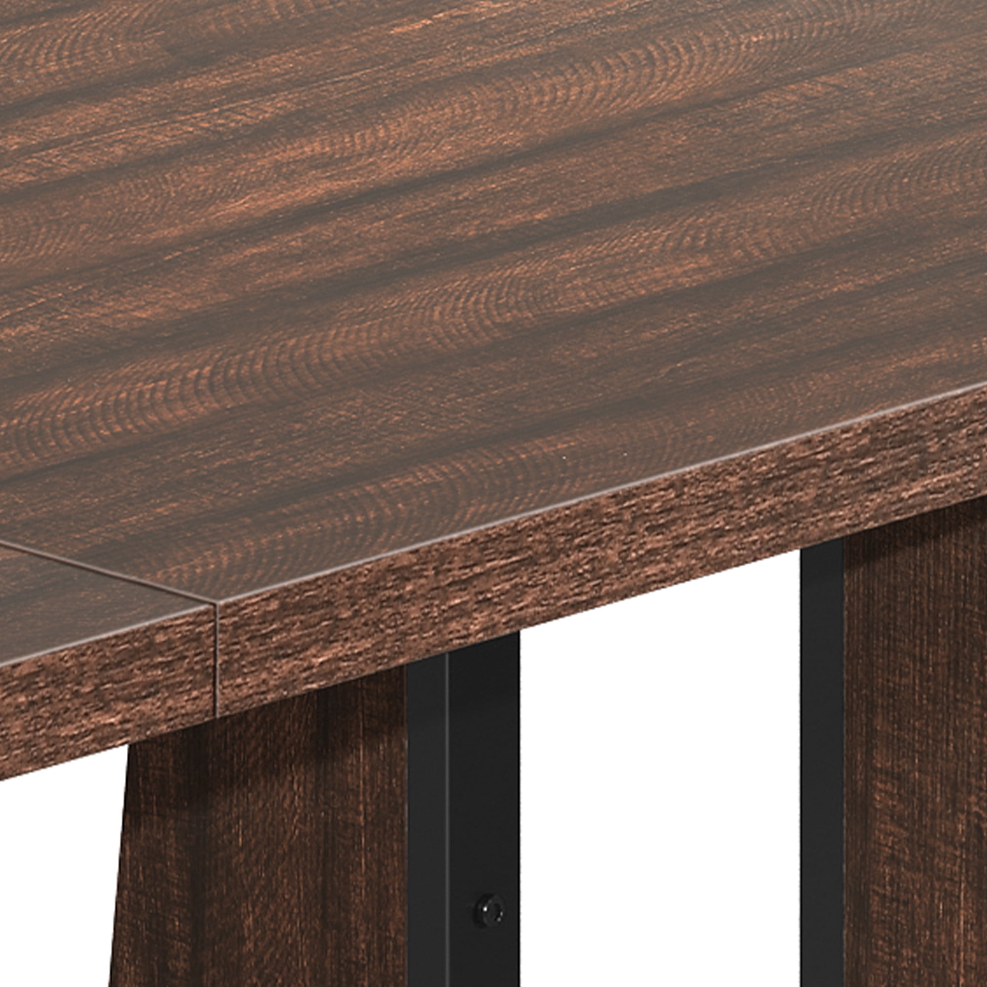 Uforic 70" Wood Dining Table for 6-8 Person, Farmhouse Rectangle Dining Table withHeavy Duty Leg, Kitchen Table for Gathering, Kitchen, Dining Living Room, Brown