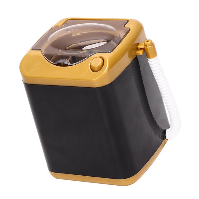 Lavadora de Juguete, Mini Lavadora Eléctrica de maquillaje de maquillaje de maquillaje de maquillaje eléctrico cepillo de maquillaje eléctrico