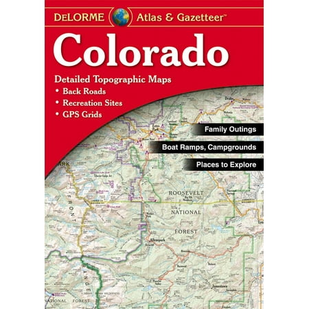 Colorado Atlas Amp Gazetteer Delorme Colorado Atlas
