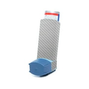 Carbon Fiber Skin Compatible With Ventolin HFA Asthma Inhaler Sticker Design Design Cold Steel