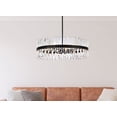 thumbnail image 4 of Elegant Lighting 6200D36C Serephina 16 Light 36" Wide Crystal Drum Chandelier - Chrome, 4 of 4