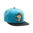 thumbnail image 2 of Bioworld Pokemon Meowth Color Block Snapback Hat, 2 of 3