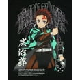thumbnail image 4 of Demon Slayer T-Shirt Men's Tanjiro Kamado Short Sleeve Graphic Top, 4 of 5