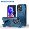 thumbnail image 1 of Pour Magsafe Support Invisible Étui de Téléphone pour IPhone 16 14 11 13 12 15 Pro Max Plus Charge Sans Fil Étui Rigide Anti-Chute Bleue pour IPhone 13Pro Max, 1 of 6