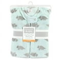 thumbnail image 2 of Hudson Baby Infant Boy Plush Sleeping Bag, Sack, Blanket, Long-Sleeve Triceratops, 12-18 Months, 2 of 2