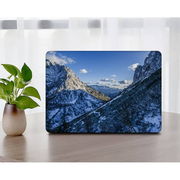 KSK KAISHEK Only Compatible Old MacBook Pro 13 inchs Case 2015 - 2012 Rel. Model A1425 & A1502, Plastic Hard Shell + Black Keyboard Cover, Sky Series 1024