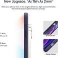 thumbnail image 5 of Liquid Silicone Case for iPhone 12/12 Pro, [Scratch-Resistant, Anti-Fingerprint, Shockproof] Protective Slim Phone Case, 4-Layer Cover with Microfiber Lining, Silky-Soft Touch, Deep Purple, 5 of 14