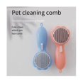 thumbnail image 1 of Cepillo de aseo para gatos, cepillo autolimpiable para mascotas, cepillo de baño para perros con muda de pelo, 1 of 5