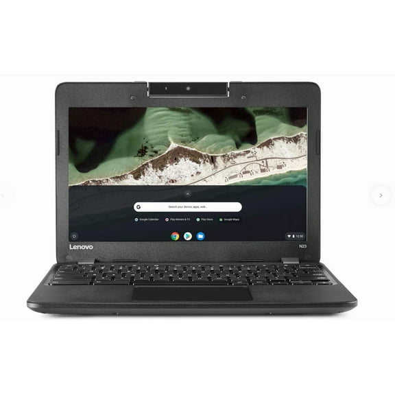 Lenovo N23 Chromebook 11.6" Laptop, Intel Celeron, 4GB RAM, 16GB HD, Chrome OS, Black